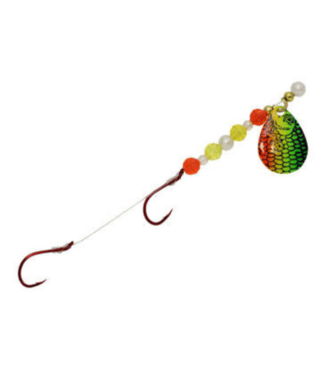 Three D Worm Harness THREE D WORM HARNESS  PRO SERIES #3 COLORADO FIRETIGER FISHSCALE (CS3-FTFS)