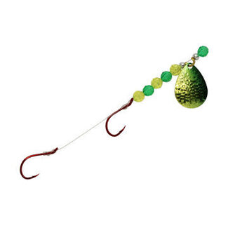 Three D Worm Harness (CS3-GCSC) THREE D WORM HARNESS PRO SERIES #3 COLORADO GREEN CHARTREUSE SCALE