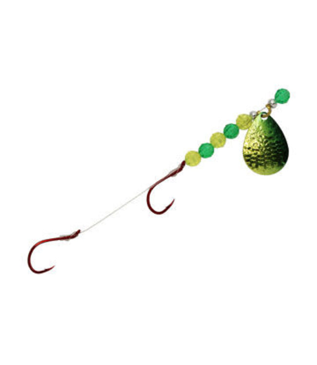 Three D Worm Harness (CS3-GCSC) THREE D WORM HARNESS PRO SERIES #3 COLORADO GREEN CHARTREUSE SCALE