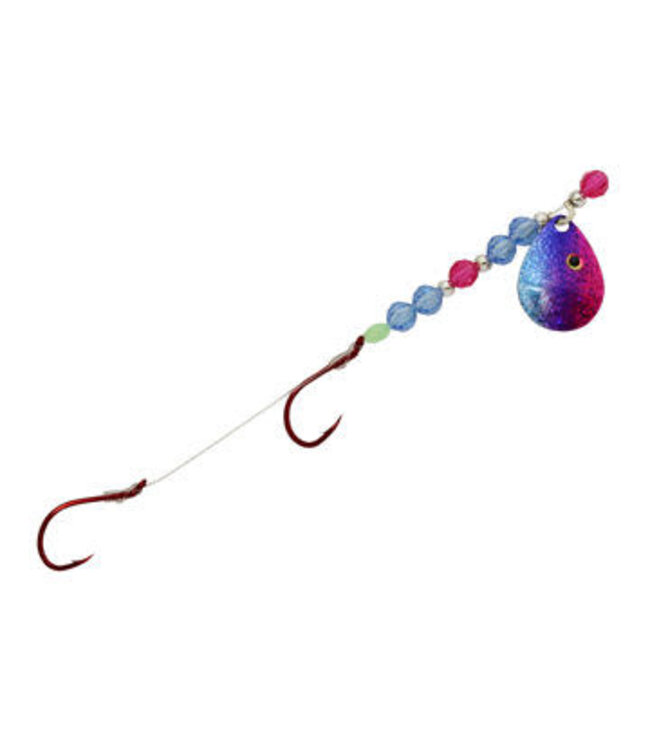 Three D Worm Harness (CS3-HOTP) THREE D WORM HARNESS #3 COLORADO HOT PANTS / PINK PURPLE BLUE CHIP HOLOGRAM W/EYES