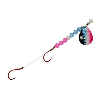 Three D Worm Harness THREE D WORM HARNESS PRO SERIES #3 COLORADO RAINBOW FISH SCALE (CS3-RBFS)