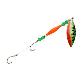 Three D Worm Harness (W4BB-FTHO) THREE D WORM HARNESS BOTTOM BOUNCE #4 WILLOW SUPER TIGER HOLOGRAM