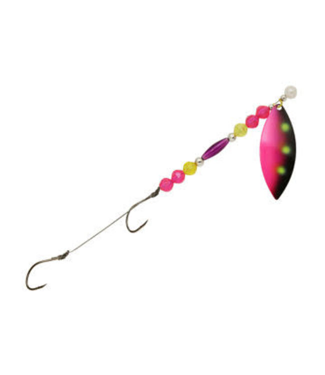 Three D Worm Harness THREE-D WIRE WORM HARNESS #4.5 WILLOW U.V. BLUEBERRY (WS4.5-UVBB)