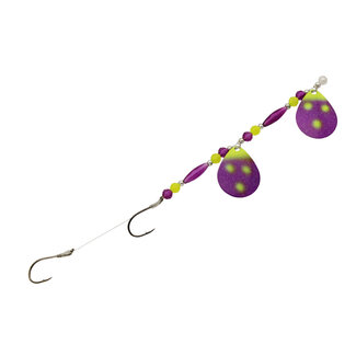 Three D Worm Harness THREE D WORM HARNESS #5 COLORADO TANDEM UV WILD BERRY (CT5-UVWB)