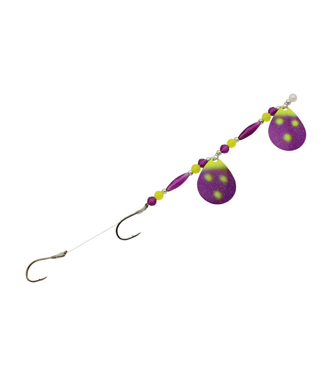 Three D Worm Harness (CT5-UVWB) THREE D WORM HARNESS #5 COLORADO TANDEM UV WILD BERRY
