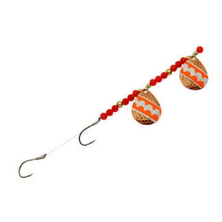Three D Worm Harness (CT5-CSIO) THREE D WORM HARNESS #5 COLORADO TANDEM HAMM COPPER/SILVER CHIP/ORANGETAPE