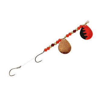 Three D Worm Harness THREE D WORM HARNESS #5 COLORADO TANDEM RED TIGER & HAMM COPPER (CT5-RTHC)