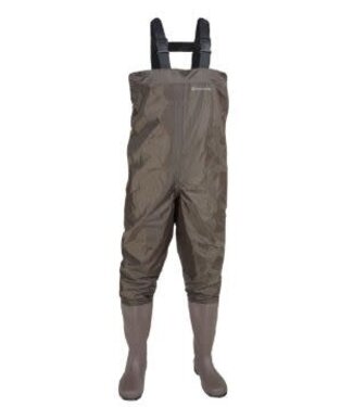 COMPASS 360 WINDWARD PVC CHEST WADER DARK BROWN CLEATED