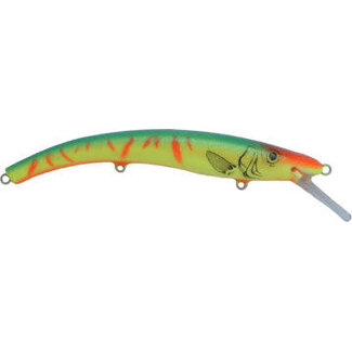 REEF RUNNER TACKLE CO. REEF RUNNER 6\" DEEP DIVER RED HOT TIGER