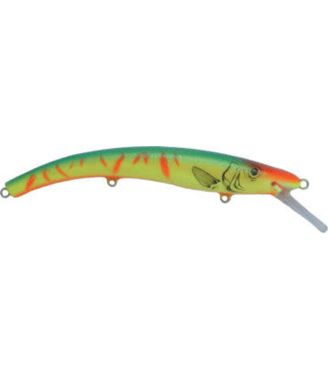 REEF RUNNER TACKLE CO. REEF RUNNER 6\" DEEP DIVER RED HOT TIGER