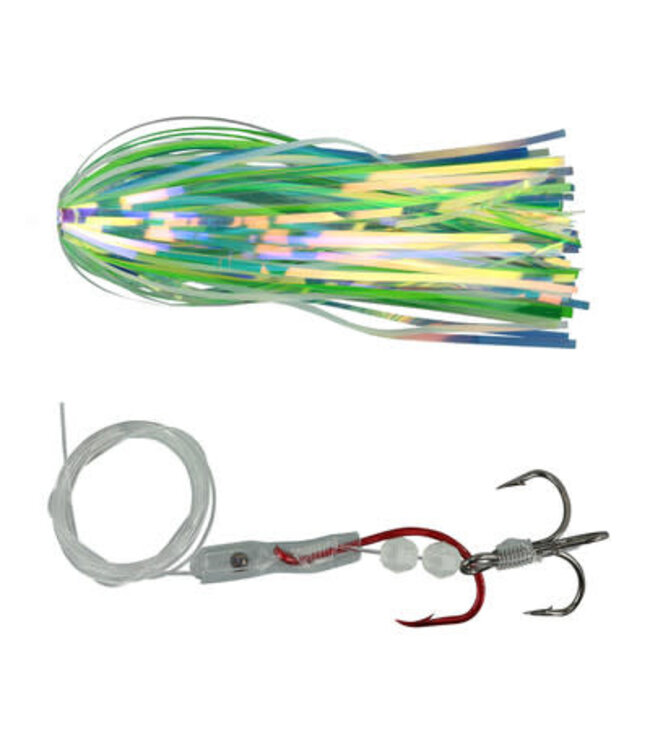 A-TOM-MIK MFG. T440X  A-TOM-MIK TOURNAMENT SERIES TROLLING FLY HAT TRICK G;OW
