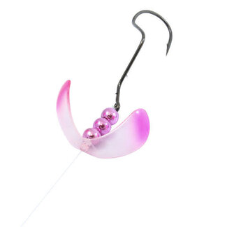 NORTHLAND FISHING TACKLE Butterfly Blade Super Death Rig #1 Clear Tip Pink