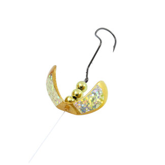 NORTHLAND FISHING TACKLE Butterfly Blade Super Death Rig #1 Gold Shiner