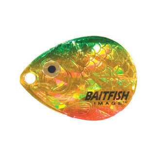 NORTHLAND FISHING TACKLE NORTHLAND BAITFISH-IMAGE BLADES #4 3BG GOLD PERCH (HCDC4-PC)