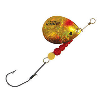 NORTHLAND FISHING TACKLE NORTHLAND CRAWLER HAULER SPEED SPINNER HC4 #2BN CHH 1/CD GOLD SHINER RCHSS4-GR