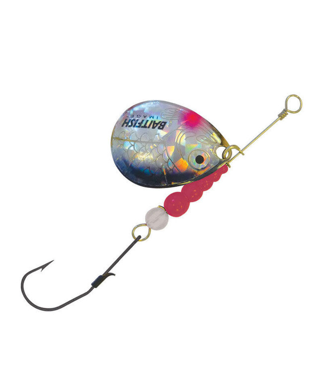 NORTHLAND FISHING TACKLE NORTHLAND CRAWLER HAULER SPEED SPINNER HC4 #2BN CHH 1/CD SILVER SHINER RCHSS4-NR