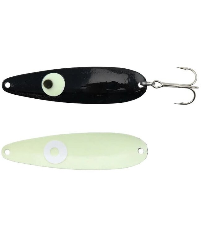 Moonshine Lures MOONSHINE TROLLING SPOON - RV SERIES - STANDARD - 4" - CARBON 14