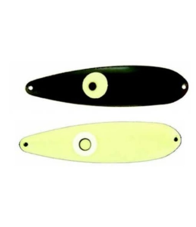 Moonshine Lures MOONSHINE TROLLING SPOON - RV SERIES - MAGNUM - 5" - CARBON 14
