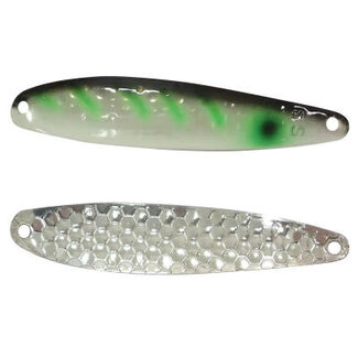DREAMWEAVER LURE COMPANY DREAMWEAVER SUPER SLIM SPOON GREEN ALEWIFE (DW 1386)
