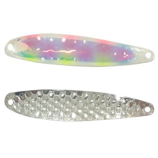 DREAMWEAVER LURE COMPANY DREAMWEAVER SUPER SLIM SPOON SUPER GLOW SUPERBREAD DOUBLE UV (DW 1937)