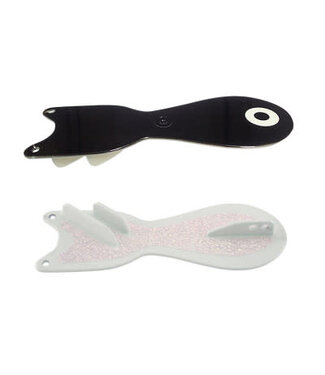 DREAMWEAVER LURE COMPANY (SD70505L-10) DREAMWEAVER SPIN DOCTOR FLASHER 10"  CARBON 14