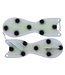 DREAMWEAVER LURE COMPANY DREAMWEAVER SPIN DOCTOR FLASHER 10" WHITE / CRUSH GLOW / BLACK DOTS (SD70035L-10)