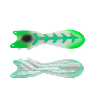 DREAMWEAVER LURE COMPANY DREAMWEAVER SPIN DOCTOR FLASHER 10" S.G. GREEN JEANS (SD70528L-10)