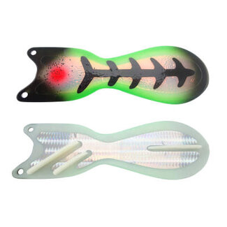 DREAMWEAVER LURE COMPANY DREAMWEAVER SPIN DOCTOR FLASHER 10" S.G. UV HULK (SD70533L-10)
