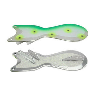 DREAMWEAVER LURE COMPANY DREAMWEAVER SPIN DOCTOR FLASHER 10" GREEN BIKINI BOTTOM (SD70911L-10)