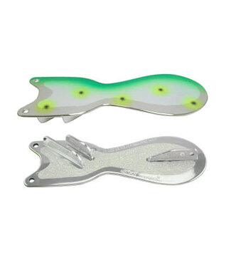 DREAMWEAVER LURE COMPANY DREAMWEAVER SPIN DOCTOR FLASHER 10" GREEN BIKINI BOTTOM (SD70911L-10)