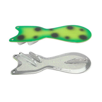 DREAMWEAVER LURE COMPANY DREAMWEAVER SPIN DOCTOR FLASHER 10" CHROME FROG (SD70910L-10)