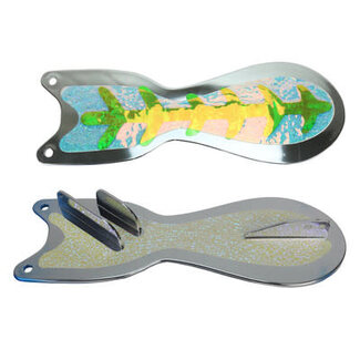 DREAMWEAVER LURE COMPANY DREAMWEAVER SPIN DOCTOR FLASHER 10" KRYPTONITE (SD70971L-10)