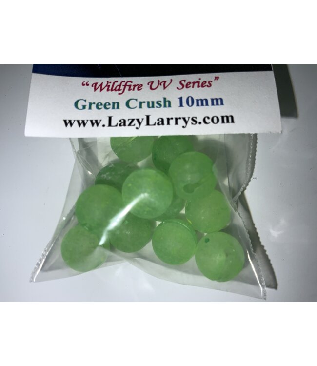 Lazy Larry Lazy Larry Beads Green Crush 10MM