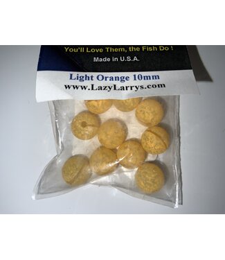 Lazy Larry Lazy Larry Beads Light Orange 10MM