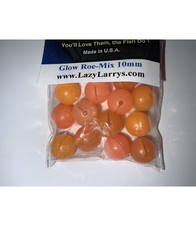 Lazy Larry Lazy Larry Beads Glow Roe Mix 10MM