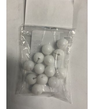 Lazy Larry Lazy Larry Beads White Glow 7MM
