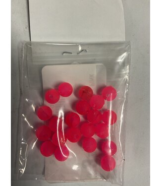 Lazy Larry Lazy Larry Beads Fiery Pink Neon 7MM