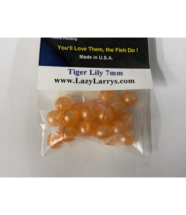 Lazy Larry Lazy Larry Beads Tiger Lily 7MM