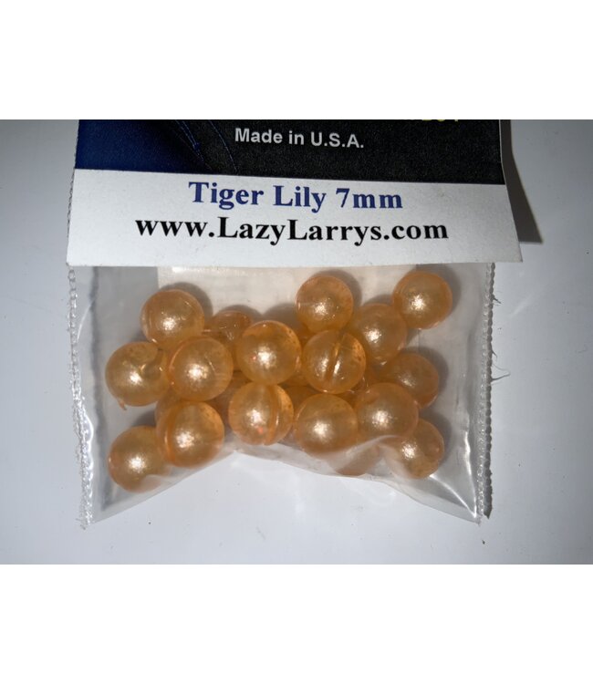 Lazy Larry Lazy Larry Beads Tiger Lily 7MM