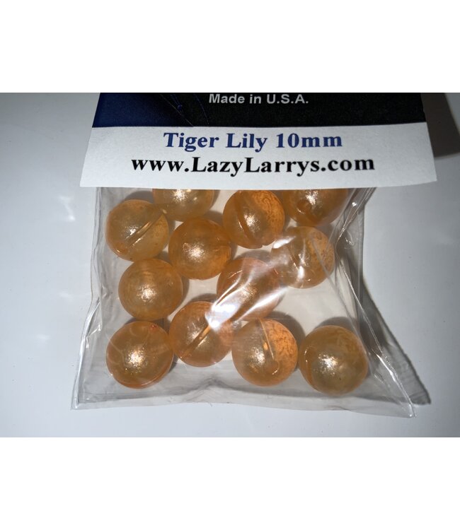 Lazy Larry Lazy Larry Beads Tiger Lily 10MM
