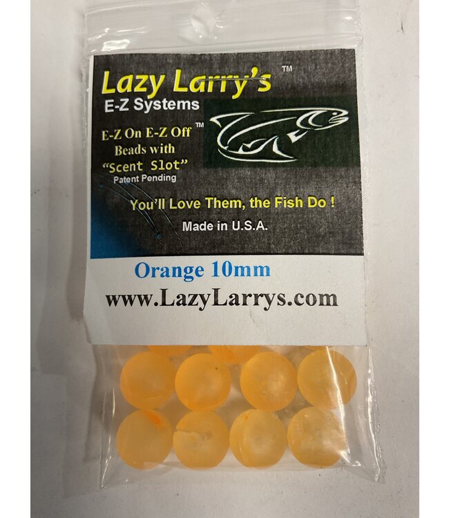 Lazy Larry Lazy Larry Beads Orange 10MM
