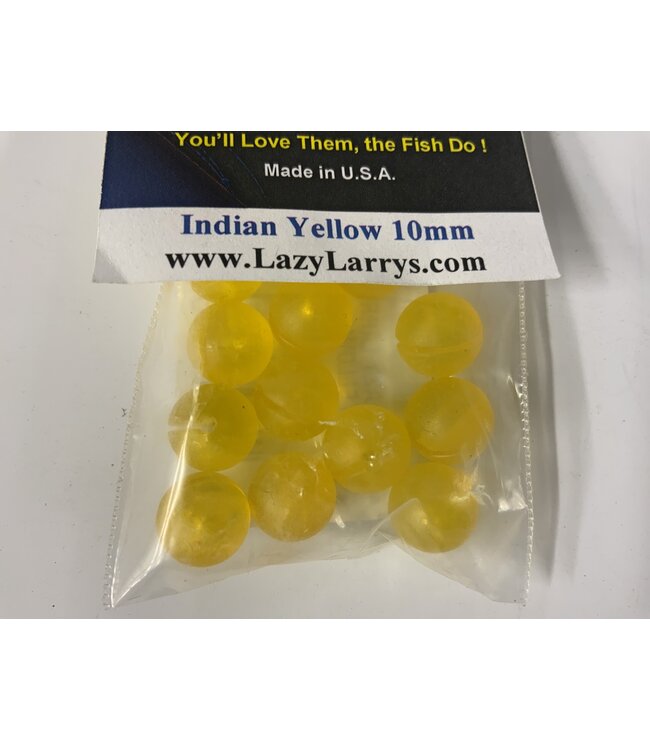 Lazy Larry Lazy Larry Beads Indian Yellow 10MM