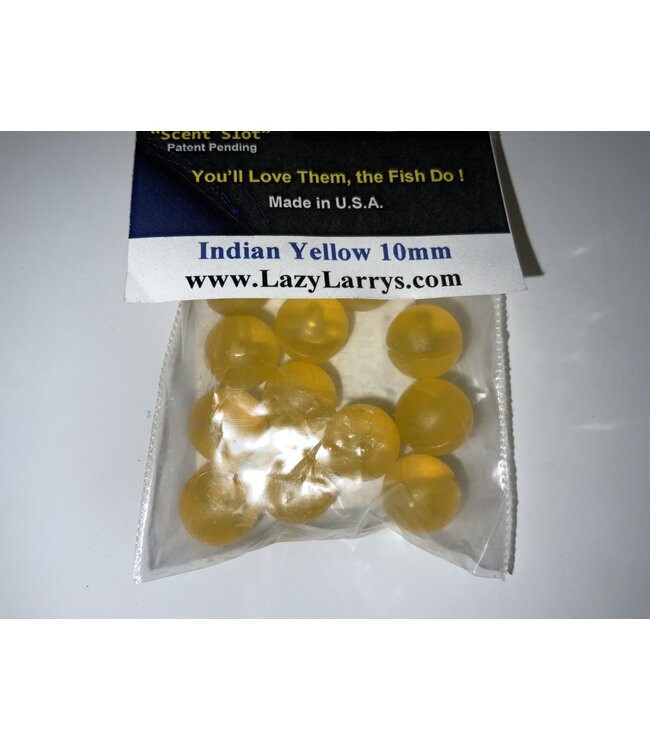 Lazy Larry Lazy Larry Beads Indian Yellow 10MM
