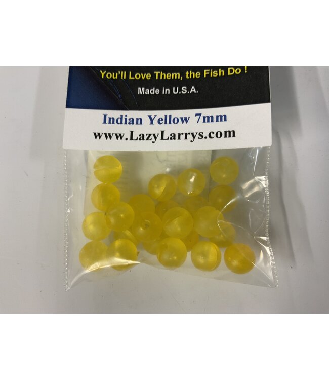 Lazy Larry Lazy Larry Beads Indian Yellow 7MM