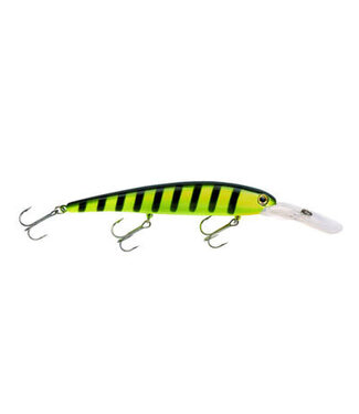 Bandit Lures BANDIT WALLEYE DEEP 4-3/4" CHARTREUSE BLACK STRIPES