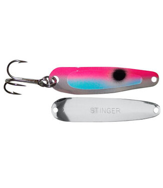 Gibbs-Delta Tackle MICHIGAN STINGER - SCORPION - SILVER SMOOTH 2.25 UV PINK TUX (XS393)
