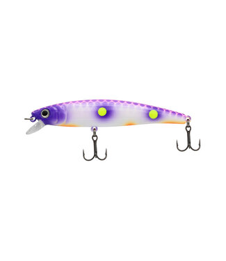 Challenger Lures (JL120-GAS) CHALLENGER JR. MINNOW  3-1/2" 5/16 OZ GAS PURPLE HEAD/BACK