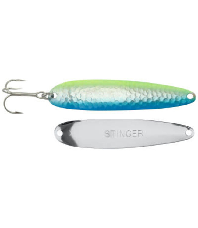 Gibbs-Delta Tackle (SH77) MICHIGAN STINGER - STINGER - SILVER HAMMERED - BLUE DOLPHIN
