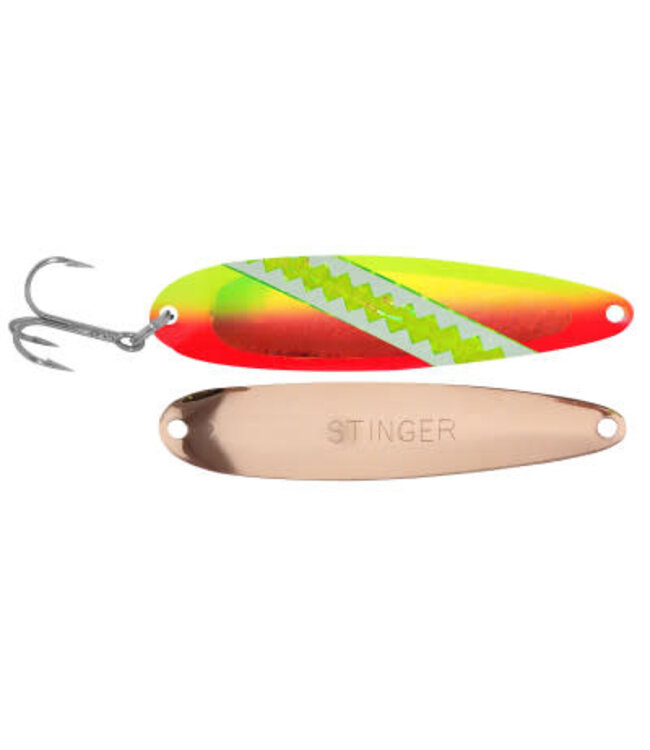 Gibbs-Delta Tackle (CU185TUV) MICHIGAN STINGER - STINGER - COPPER BACK, RED HOT TRANS UV