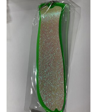 Gibbs-Delta Tackle (FC1215) MICHIGAN STINGER ROTATING FLASHER 12" GREEN DOUBLE CRUSH GLOW